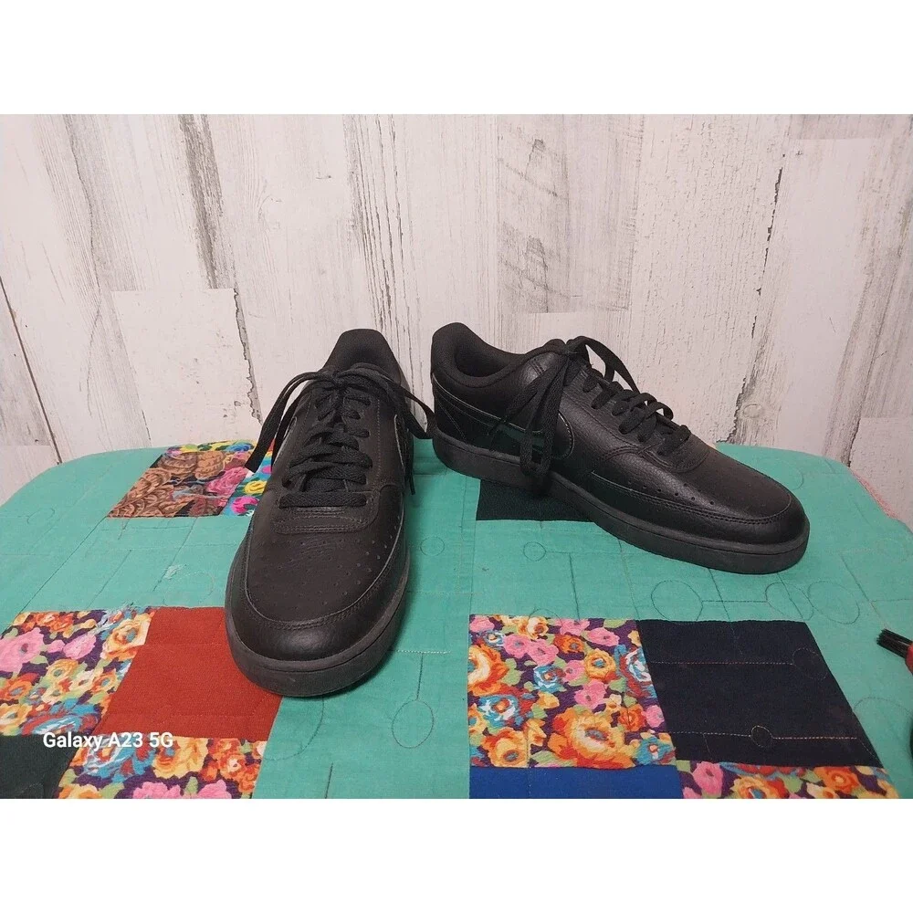 Nike Women's Court Vision Low Basketball Black CD5434 003 Size 11.5